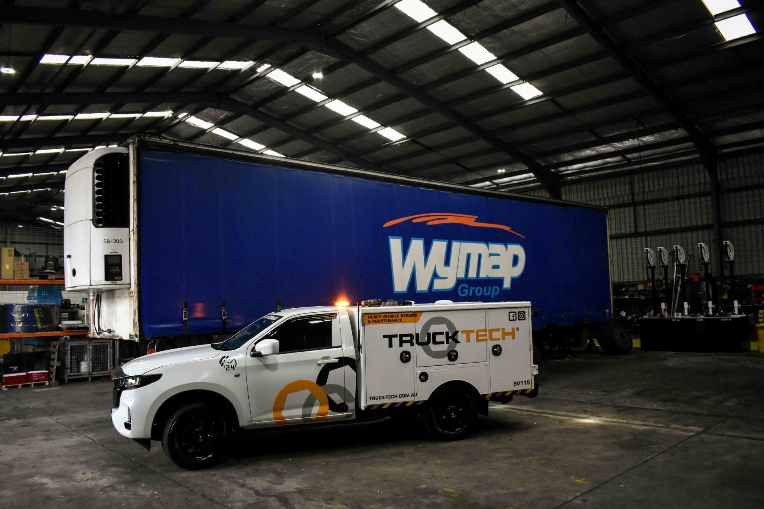 Wymap Partners With TRUCK TECH - Heavy Vehicle Industry Australia